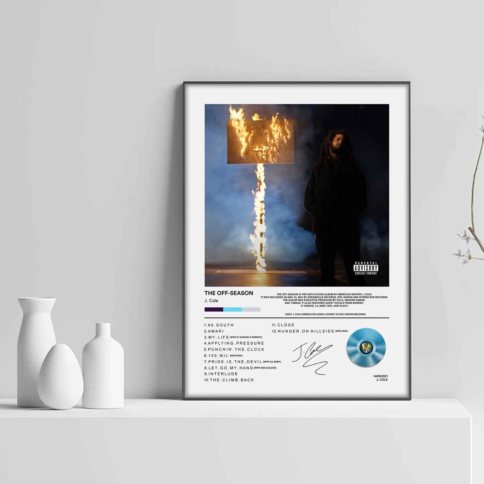 Pop Music Album Cover Poster Set, O Fora de Temporada, J.Cole, Mundo, Rapper, Hip Hop, 2014, Your Eyez Only, Impressão em Tela, Wall Art, Room Decor