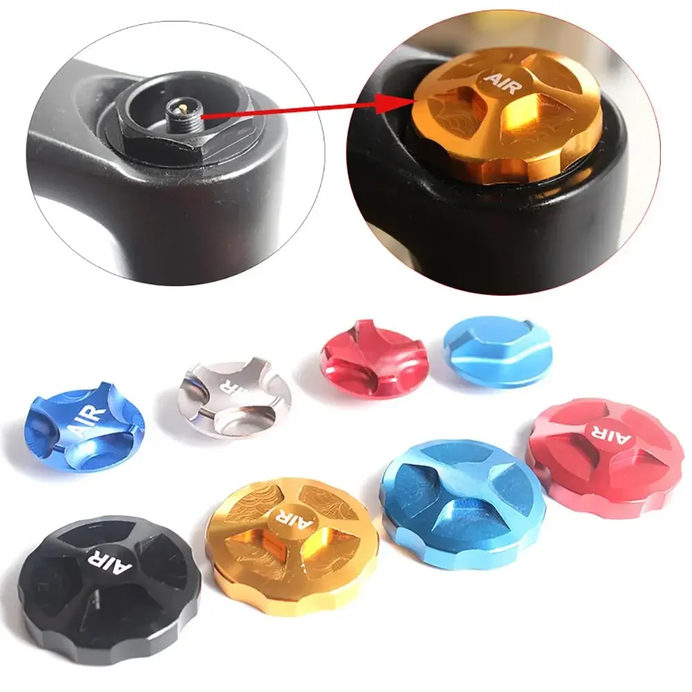 AliExpress Aluminum Alloy MTB Bicycle Fork Cover Cap Air Fork Nozzle Cover Shock Absorption Front Fork Shoulder