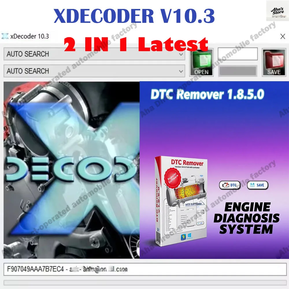 

DTC Remover 1.8.5.0 + Xdecoder 10.3 with Keygen DTC Remover Crack DTC OFF Delete Software Full Verison for VAG EDC15 EDC16 EDC17