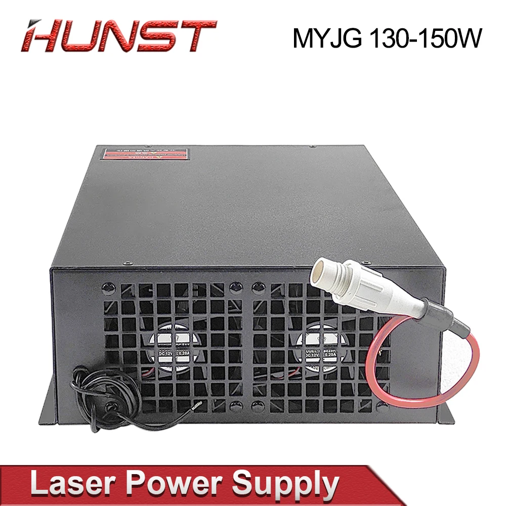 Hunst 130w CO2 Laser Power Supply MYJG-150W Suitable For 130 150w CO2 Engrag And Cutting Machine Glass Tube