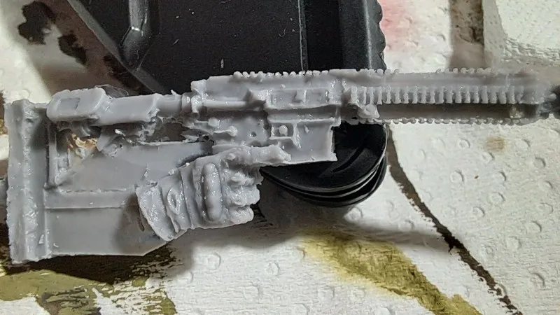 Buyer photo of this resin kit