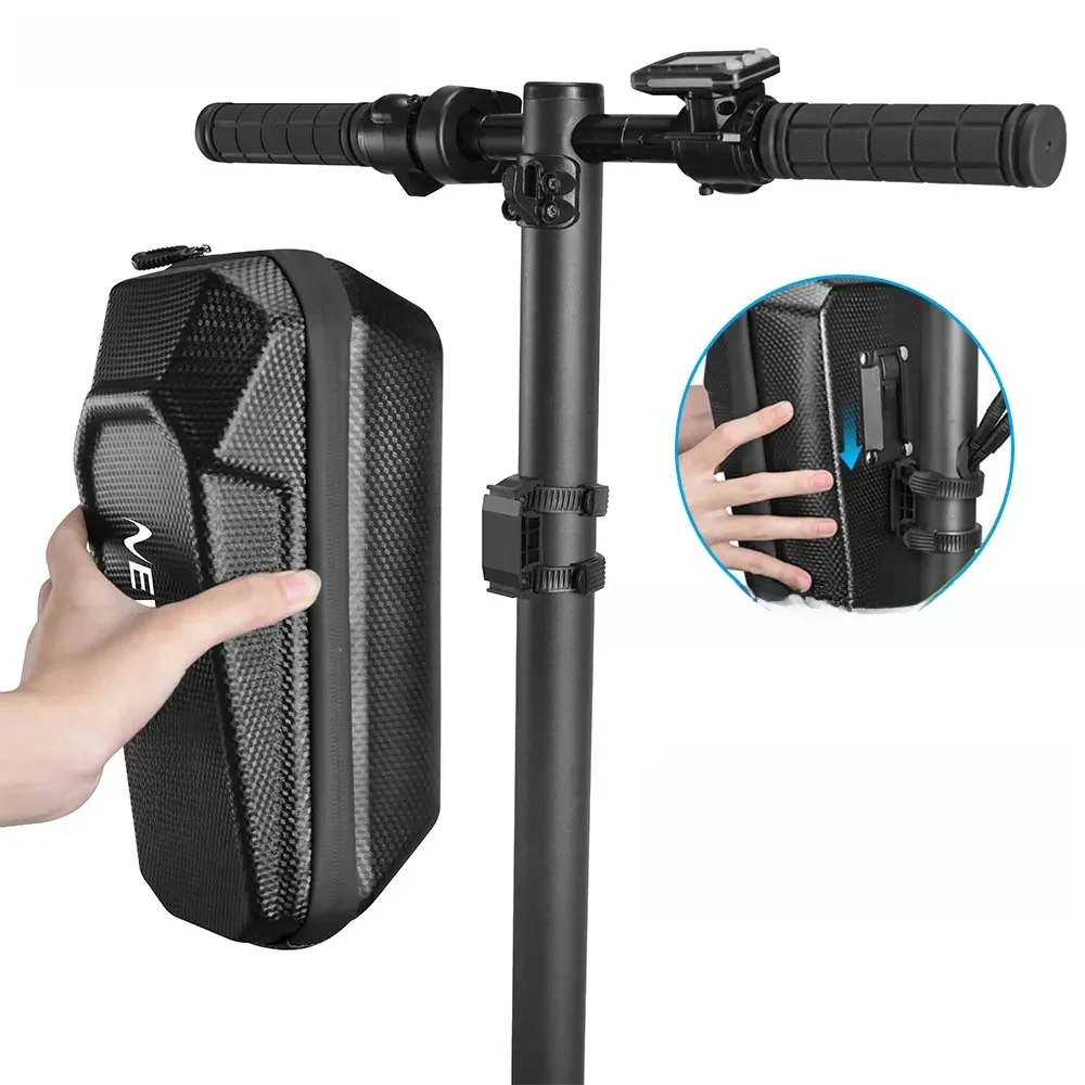 NEWBOLER – sac avant pour Scooter électrique, guidon résistant à l'eau, dégagement rapide, 5l EVA, grande capacité universelle pour Scooter Xiaomi