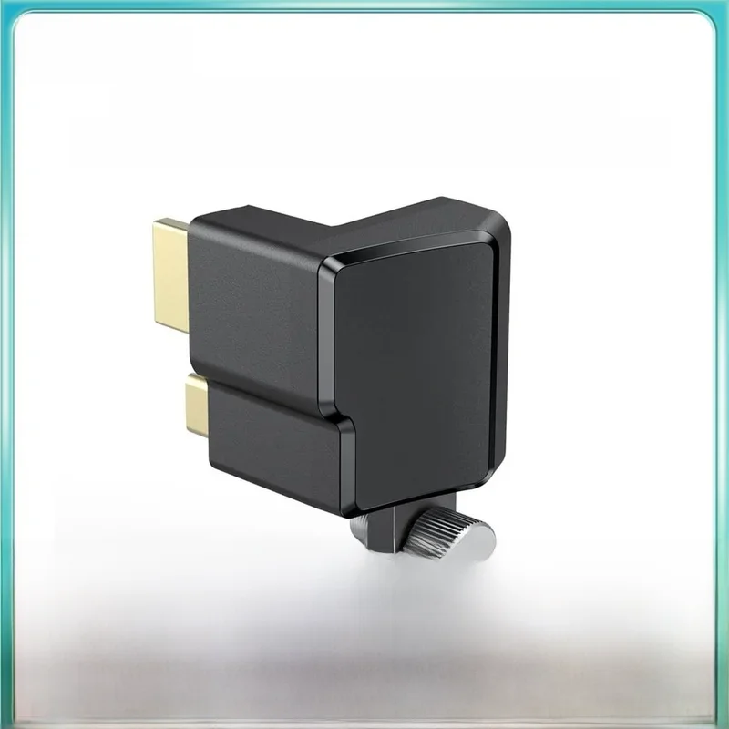 Smallrig tipo-c adaptador de ângulo direito para bmpcc 4k câmera gaiola dslr câmera rig braçadeira