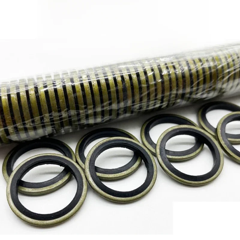 Kombinierte Dichtung Skelett Öldichtung Kohlenstoffstahl Nitril JB982-77 Hochdruck-Ölleitung Dichtung Hochdruck-Dichtungsring 5/6/8-60G