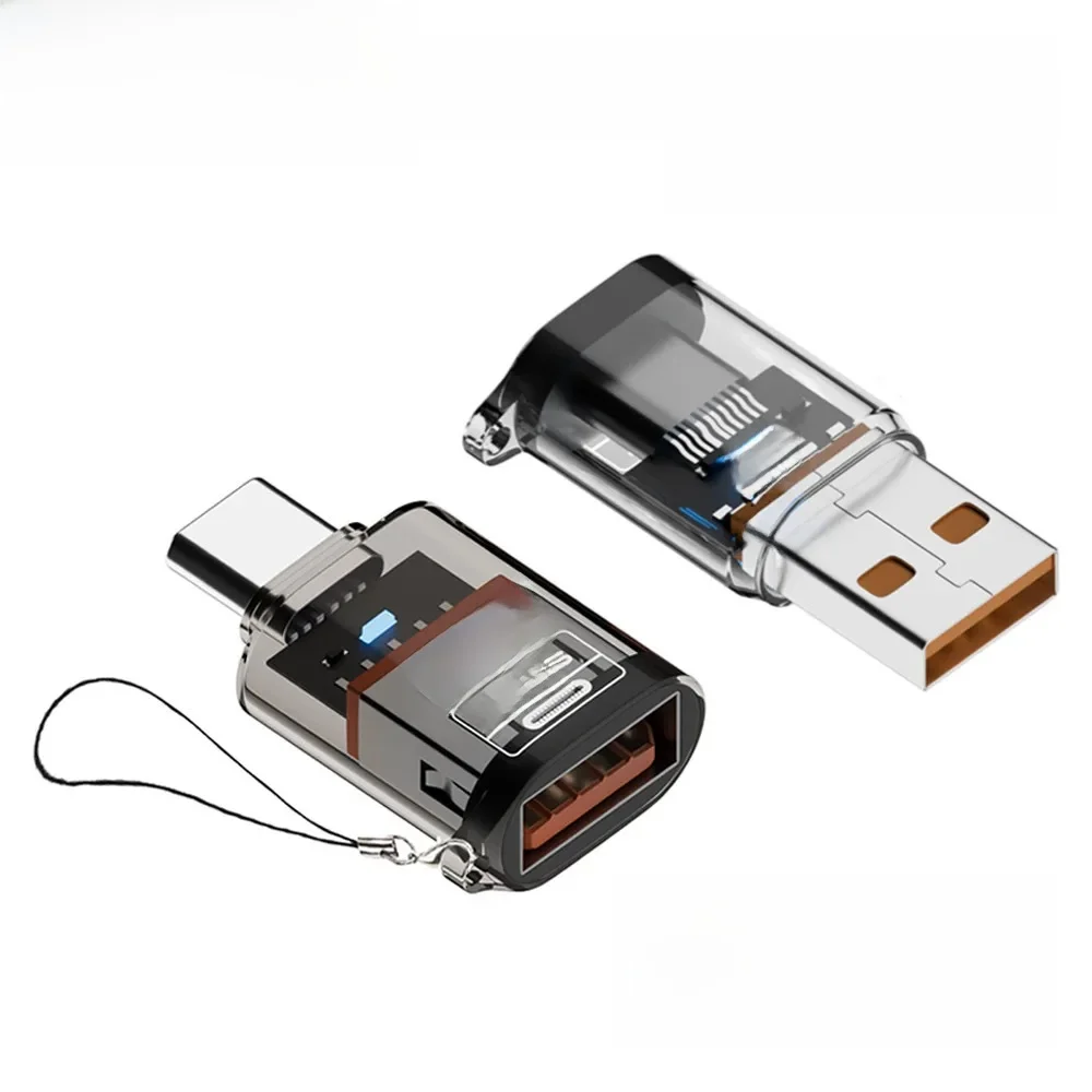 Olaf 120W Type C vers USB A OTG adaptateur USB 3.2 à Type C connecteur de charge rapide pour iPhone 15 16 Macbook iPad Huawei P60Xiaomi
