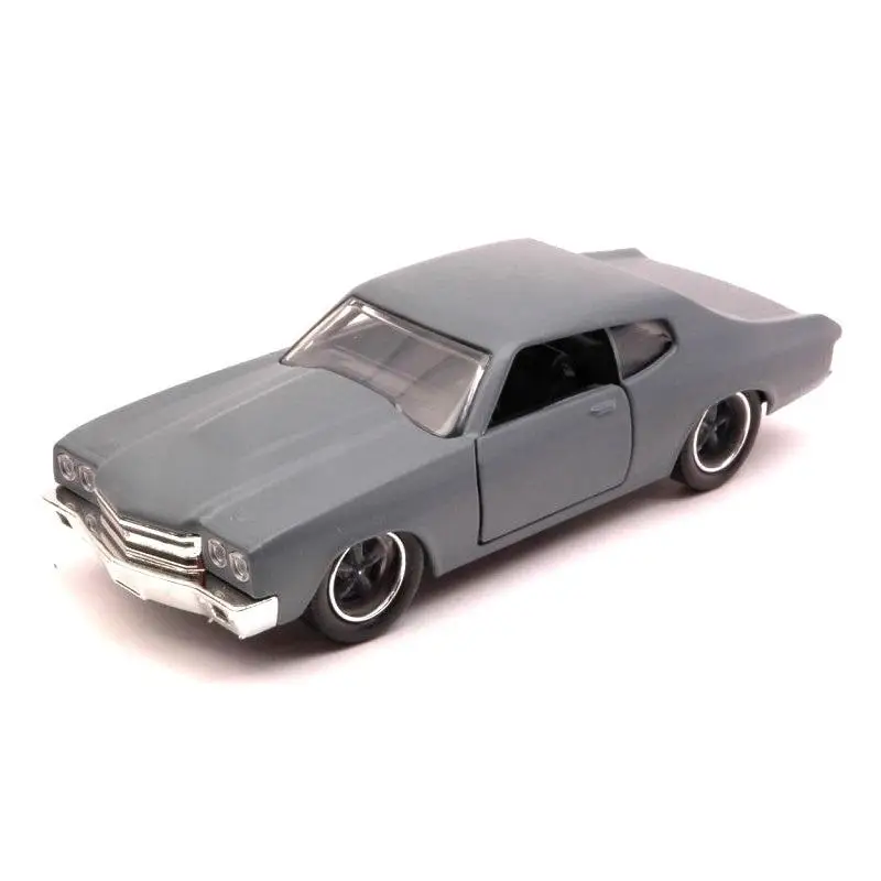 Jada, Chevy Chevelle Ss Dom de Fast & Furious, Movie Car Saga a Todo Gas, échelle 1:32, Miniature moulée sous pression, Important : Boîte d'emballage d'origine endommagée mais article en état parfait