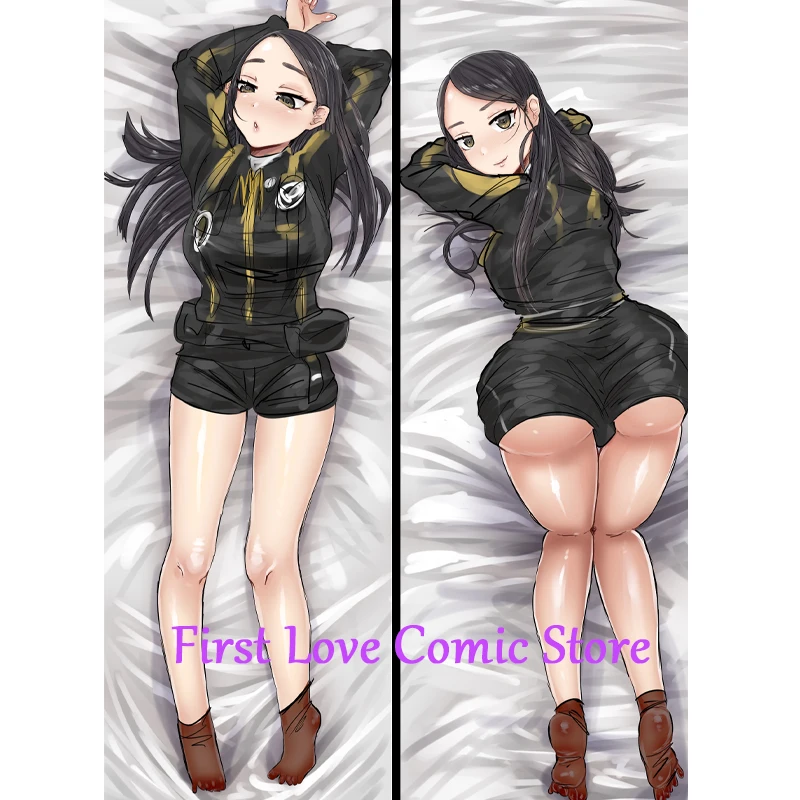 

Anime Yoko Usami Dakimakura Pillow Case Otaku Waifu Bedding Hugging Body Throw 2-sided Print Pillow Cover