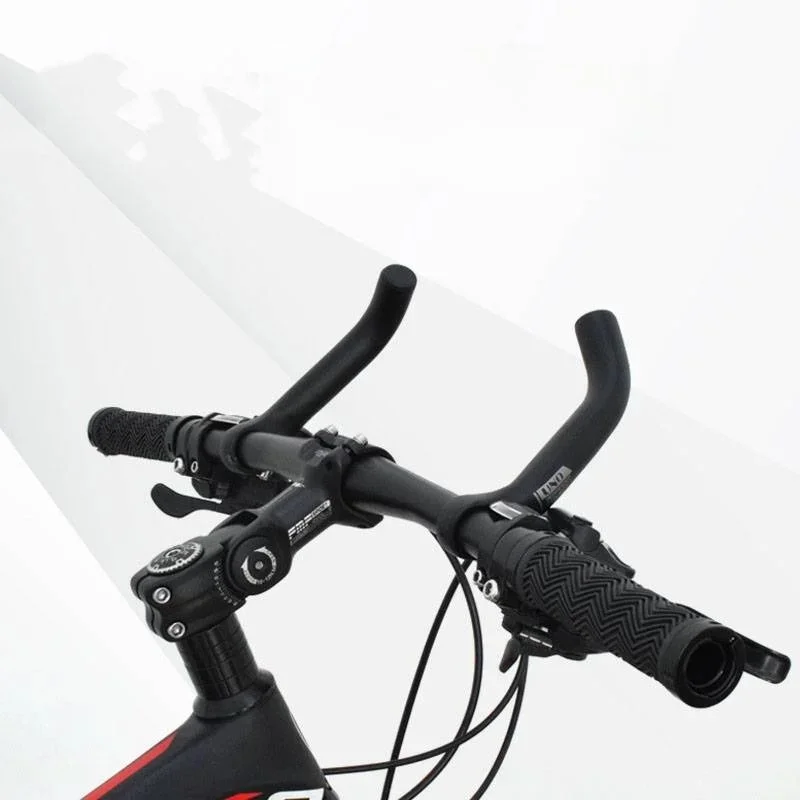 AliExpress NONE 1Pair Bicycle Horn Handlebars Aluminum Alloy Bike Grip Bar End Handle Riding  Rest Handle Fatigue Relief Cycling Equipment