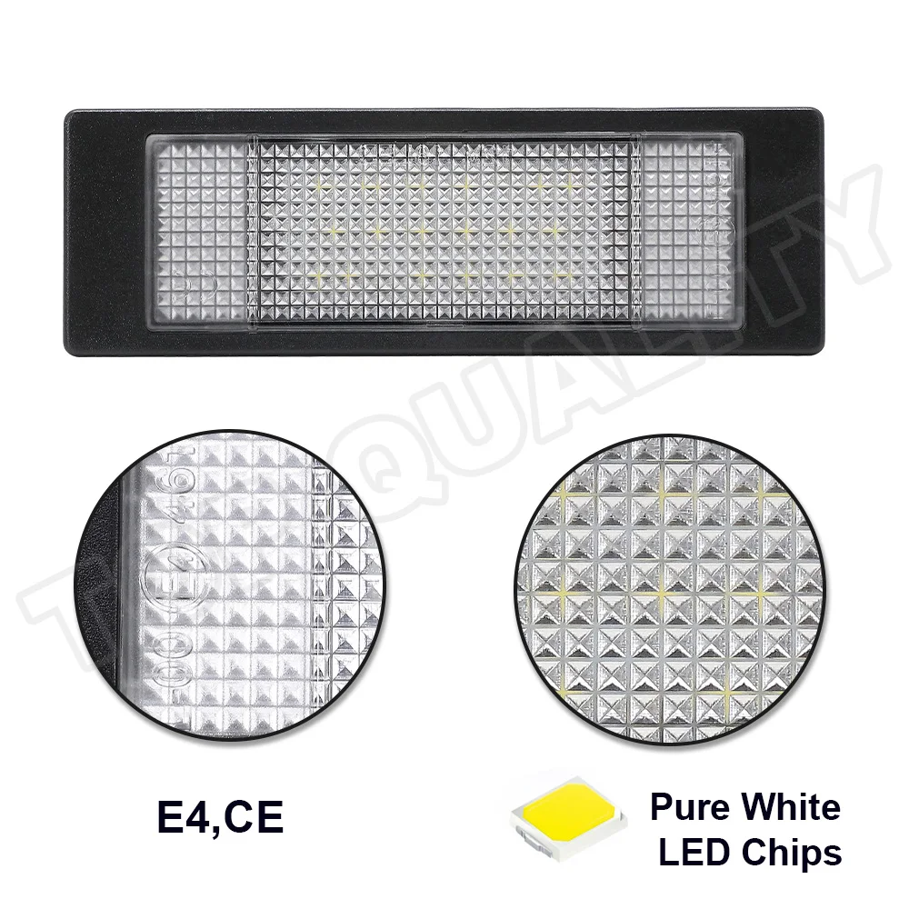 For Fiat Multipla 1998- Marea Benzina/Diesel 1996-1999 Bz Gamma/Ds Gamma 1999-2002 Led Number License Plate Light OEM#:46408006