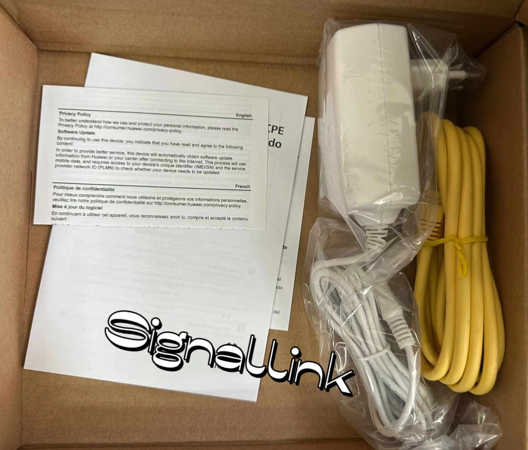 ZEARTS B310s-22 4G LTE CPE 150 Mbps Mobile Wi-Fi Router unlock（99%new with antennas）