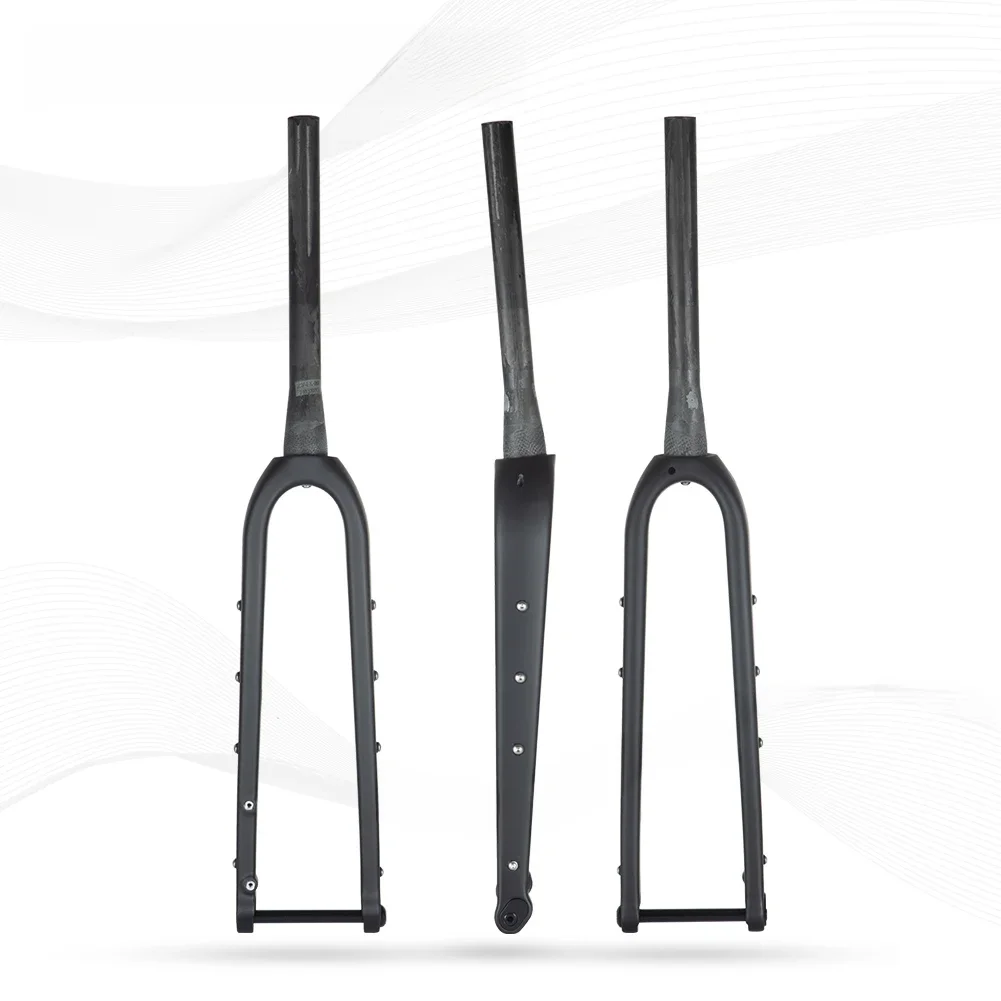 AliExpress UK Spcycle 2024 New Carbon Gravel Fork Max Tire 700x55C or 29x2.1'' Tapered Disc Brake MTB Gravel