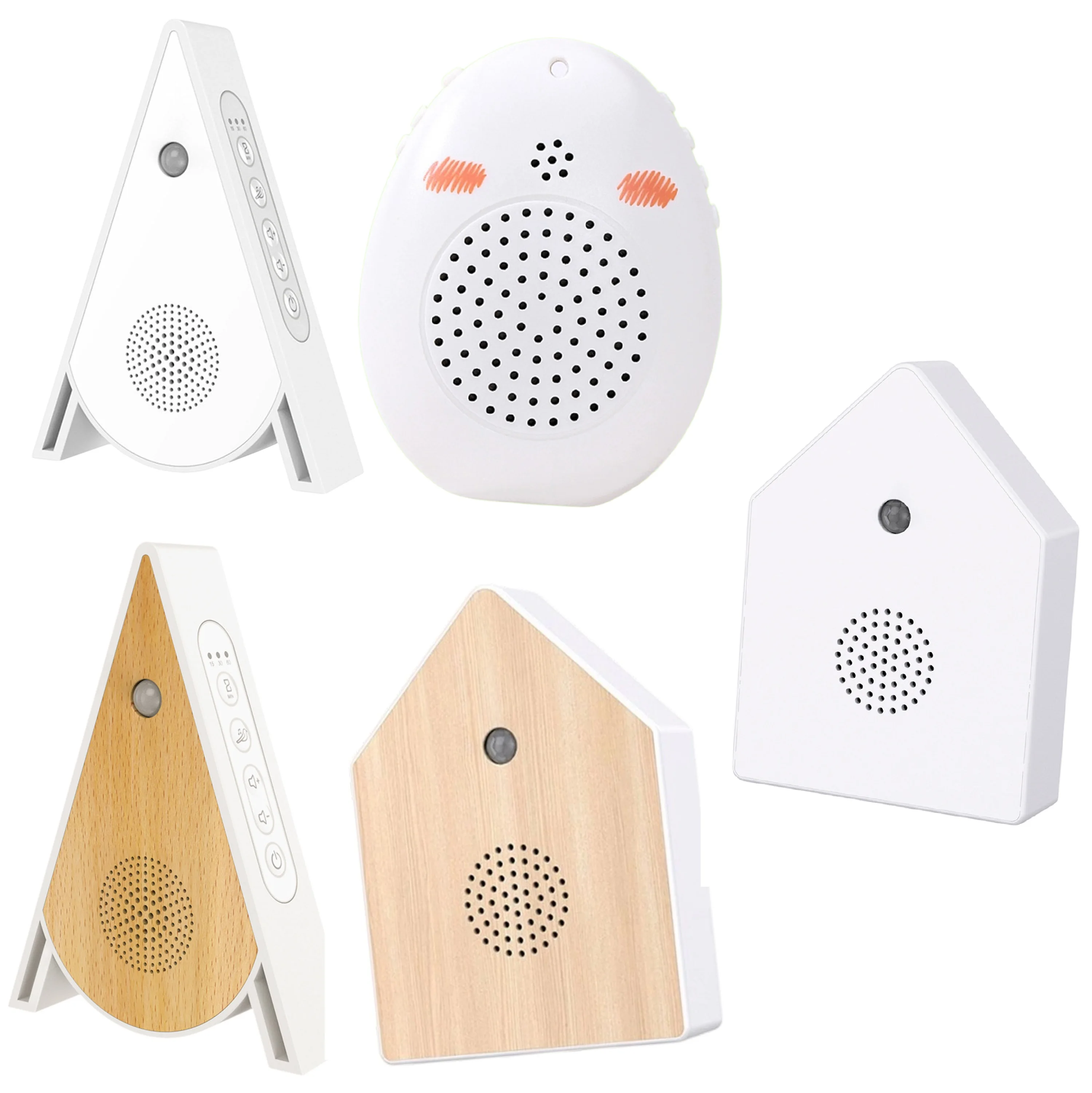 Bird Chirping Sound Box Realistic Audio Compact Decorative Bird Sound Machine Indoor Ambient Noise for Patio Outdoor Decor