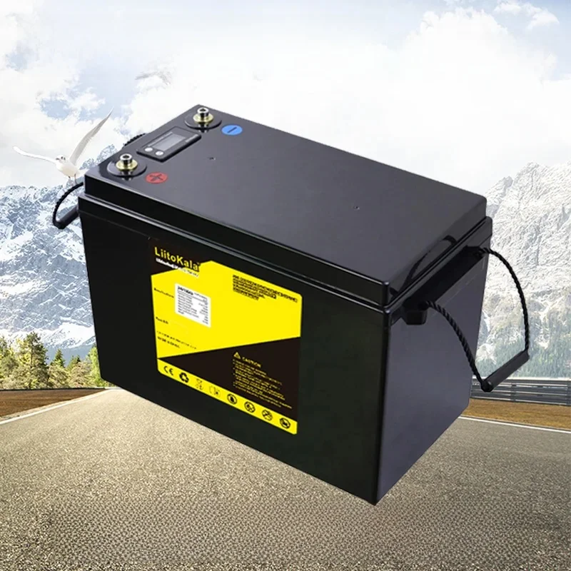 LiitoKala 12V90Ah 100Ah 12.8V120Ah/150Ah/200Ah/240Ah/300Ah LiFePO4 Batterij Voor RV Kampeerders Golfkar Off-Road Off-grid - afbeelding 2