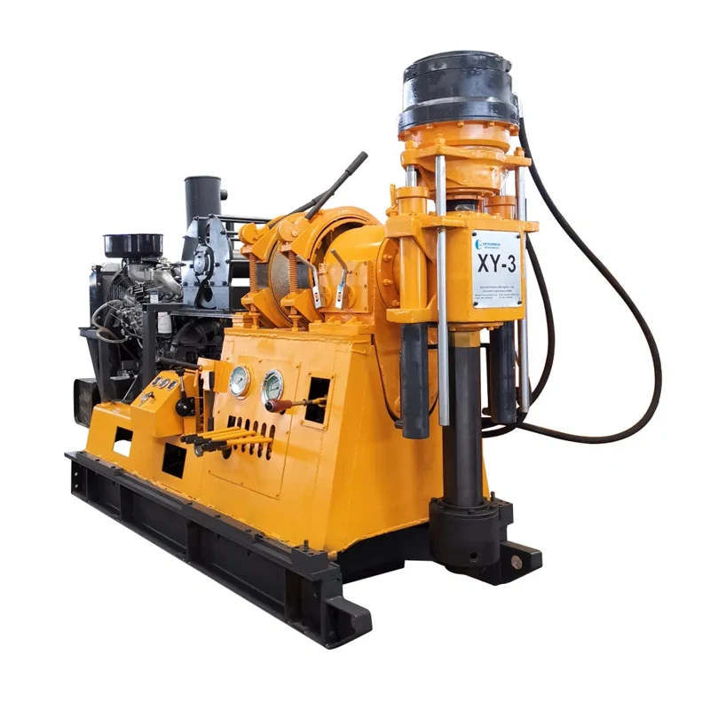 Portable Crawler Mining Core Water Well Drilling Rig