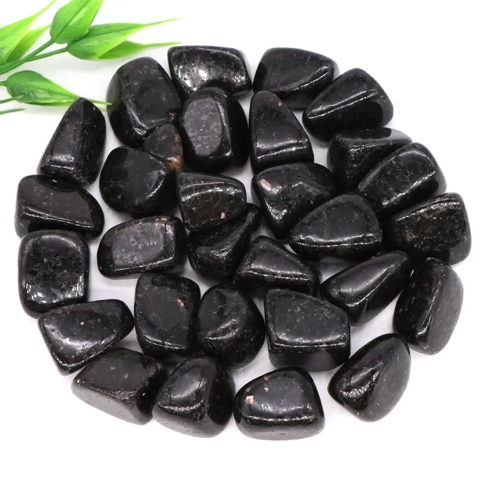 AliExpress NONE Natural Nuumite Gravel Specimen Irregular Tumbled Stone Reiki Healing Crystal Quartz Mineral Decor Aquarium Home Decoration Gift