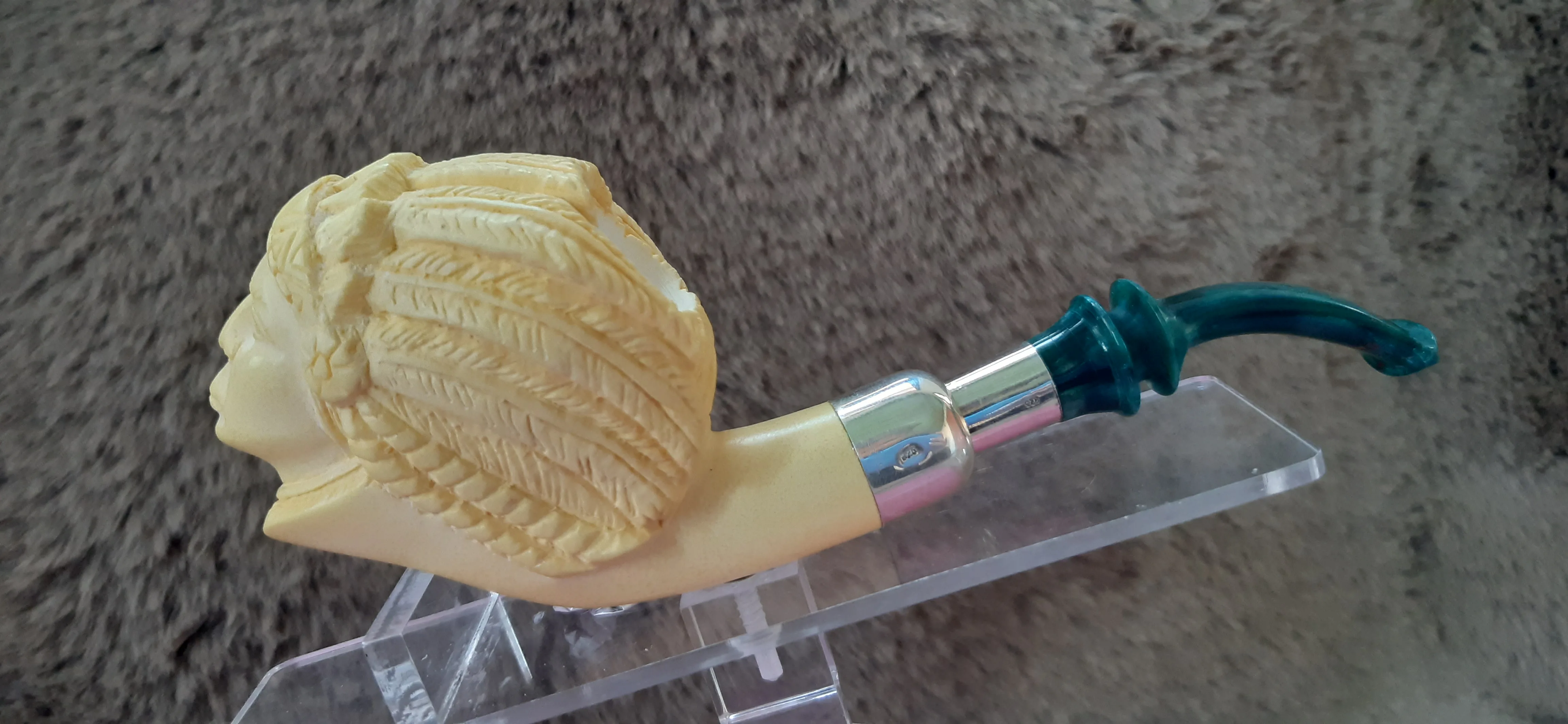 Handmade Block Meerschaum Pipe