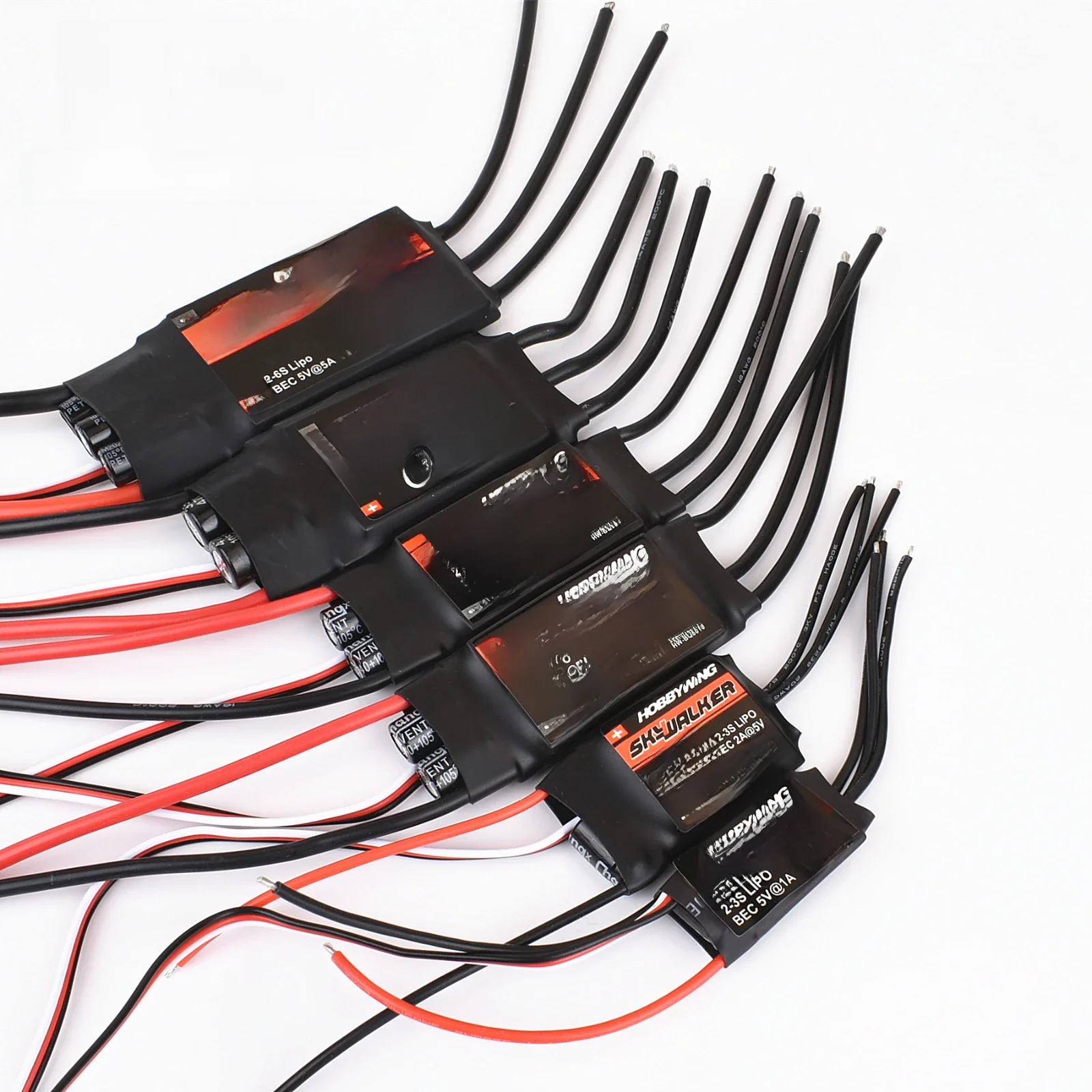 12A 20A 30A 40A 60A 80A ESC Geschwindigkeit Controller Mit UBEC Für RC Flugzeuge Hubschrauber Kompatibel Hobbywing Skywalker