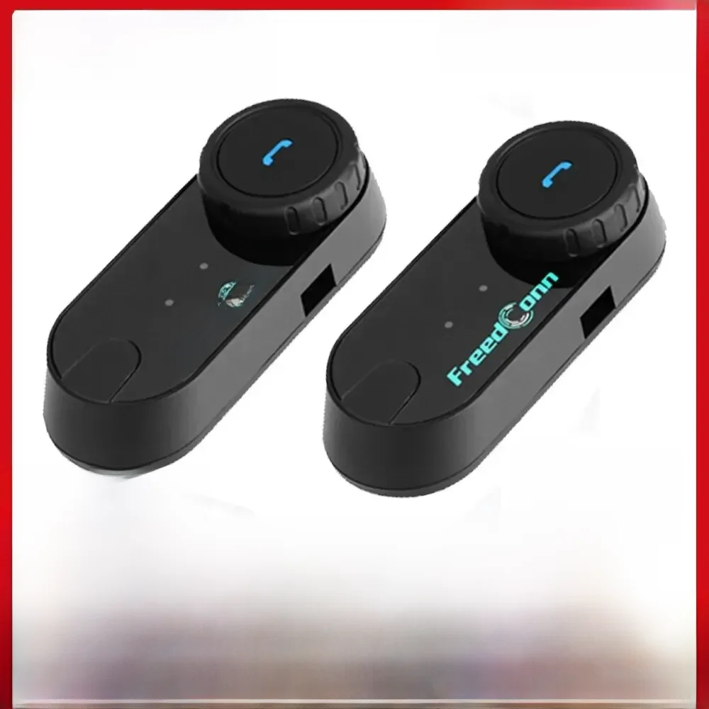 Freedconn-T Com VB Capacete de Motocicleta Headset, Bluetooth, Intercomunicador Estéreo, Chamada,