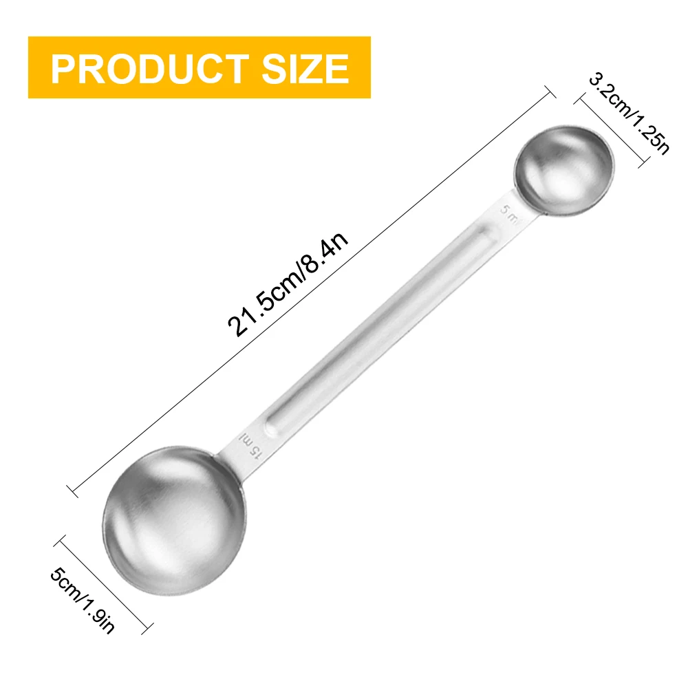 Coffee Scoop For Ground Coffee, Tablespoon Measuring Spoon, Table Spoons Measuring Spoon, For Coffee Powder, Espresso, Coffee Ma