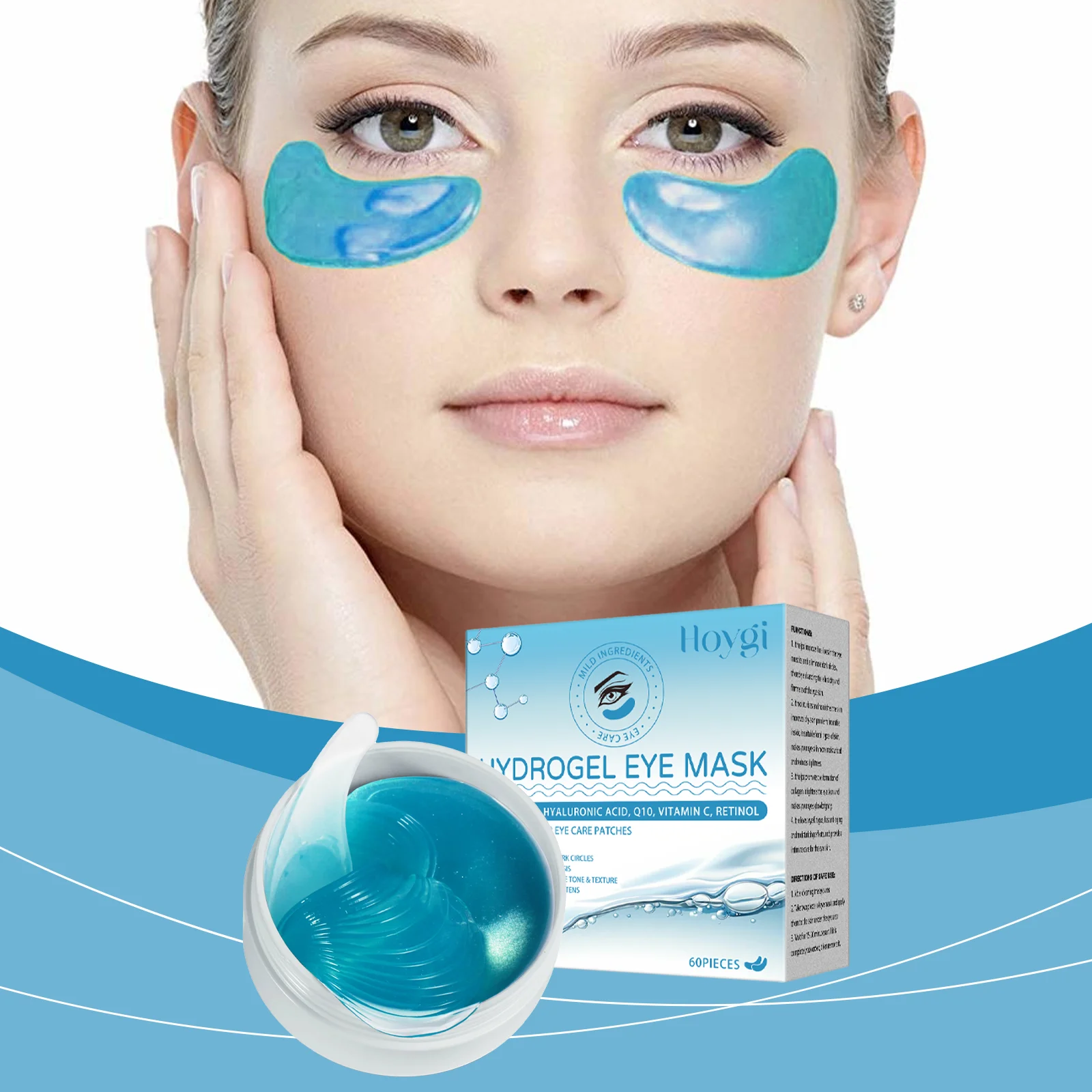 

Hoygi Retinol Eye Mask Patch With Gentle Ingredients Nourishes Skin Around Eyes Mask Moisturizes Brightens Beautifies The Skin