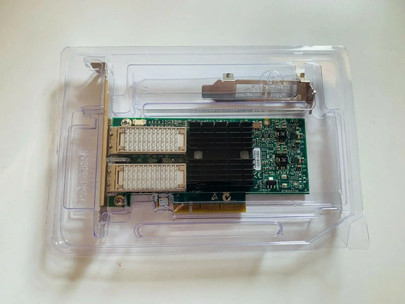 Placa de rede QSFP de porta dupla Mellanox MCX354A-FCBT FDR InfiniBand + 40GigE