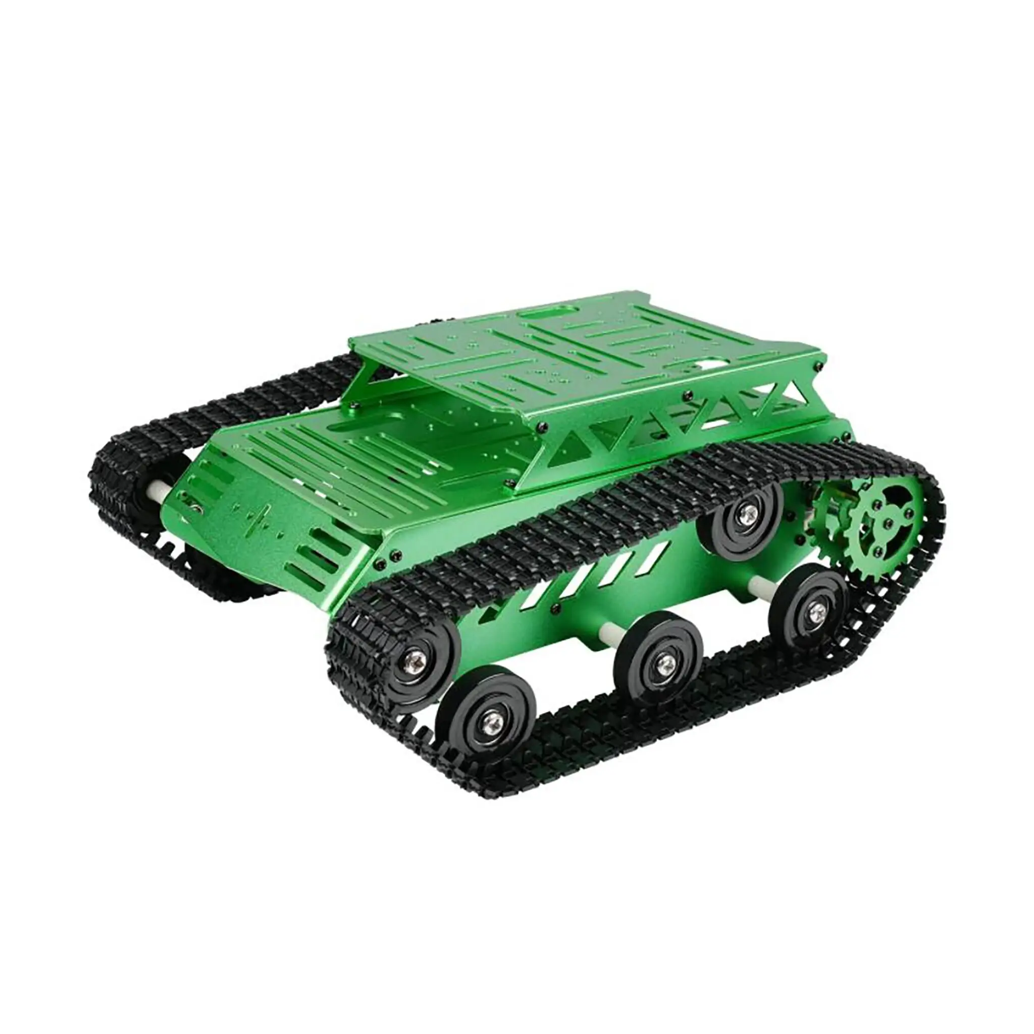 

Hiwonder Tank Car Chassis Kit Shock Absorbing Robot with 2WD Motors for Jetson Nano/ Raspberry Pi