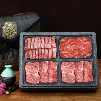 1+등급 횡성한우 명품 특선세트 1호 [ 꽃등심+안심+채끝+특수부위] 각 500g 2kg 