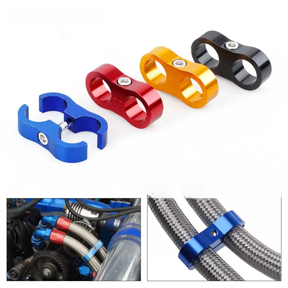 Mathiateur universel de ligne en aluminium, pince de synchronisation de tube de tuyau, séparateur d'huile, de carburant et d'eau, AN4, AN6, AN8, AN10, AN12