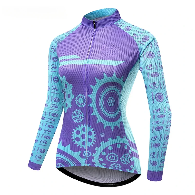 AliExpress CWFSTRAVAYBM Women Cycling Jersey Mtb Bicycle Clothing Ciclismo Long Sleeves Jersey Road Riding Shirt Road Bike Cycling Clothing
