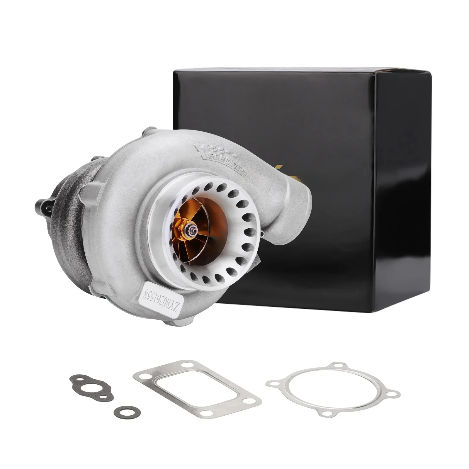 Billet GT3582 GT35 Turboflens AR 0,63 Wateroliegekoelde turbocompressor 2,5-6,0L - afbeelding 2
