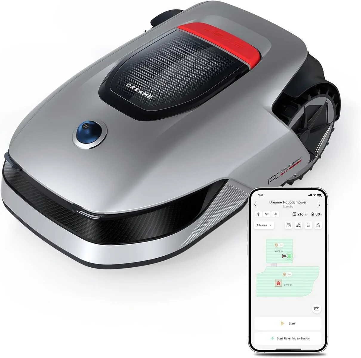 

EMBER SALES ON DREAME A1 Robotic Lawnmower, Car Boundary