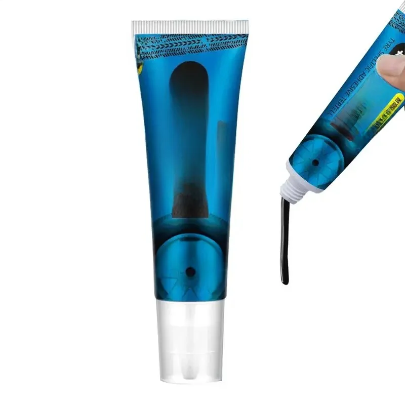 Adhésif de réparation de pneus de voiture 60ml, colle adhésive forte, colle de réparation de pneus résistante aux hautes températures, colle de réparation instantanée