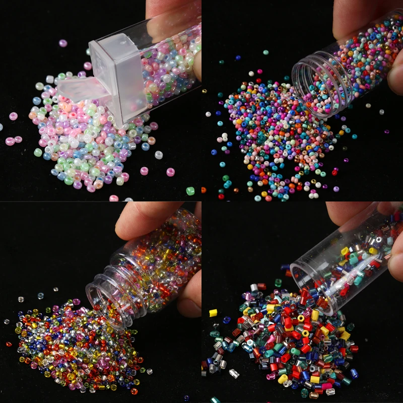 Small Plastic Seed Beads Storage Containers Transparent Diamond Painting Box Organizers for DIY Art Crafts Nail Pill Rhinestones