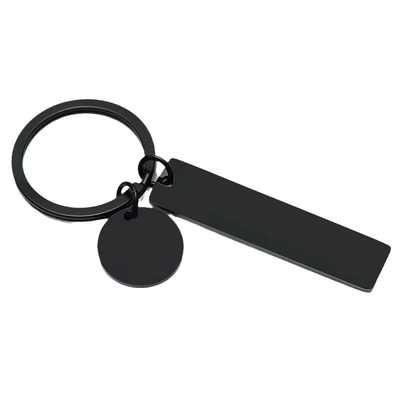 10 Stück Polierbare Edelstahl-Rechteck- und Rundrohlinge für Haustier-ID-Hundemarken, Schlüsselanhänger, Schmuckherstellung, DIY-Schlüsselring, Schmuck, Hundename-Tag – Detail 6