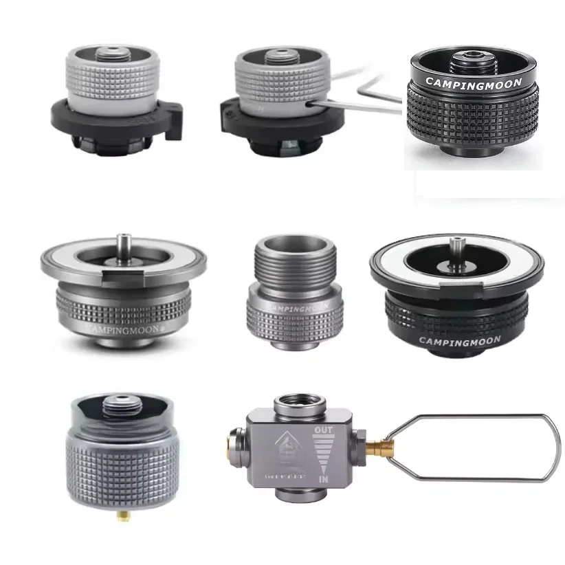 Adaptateur de Réchaud à Gaz Précieux, Transfert de Cartouche Campingmoon, Connecteur Convertisseur