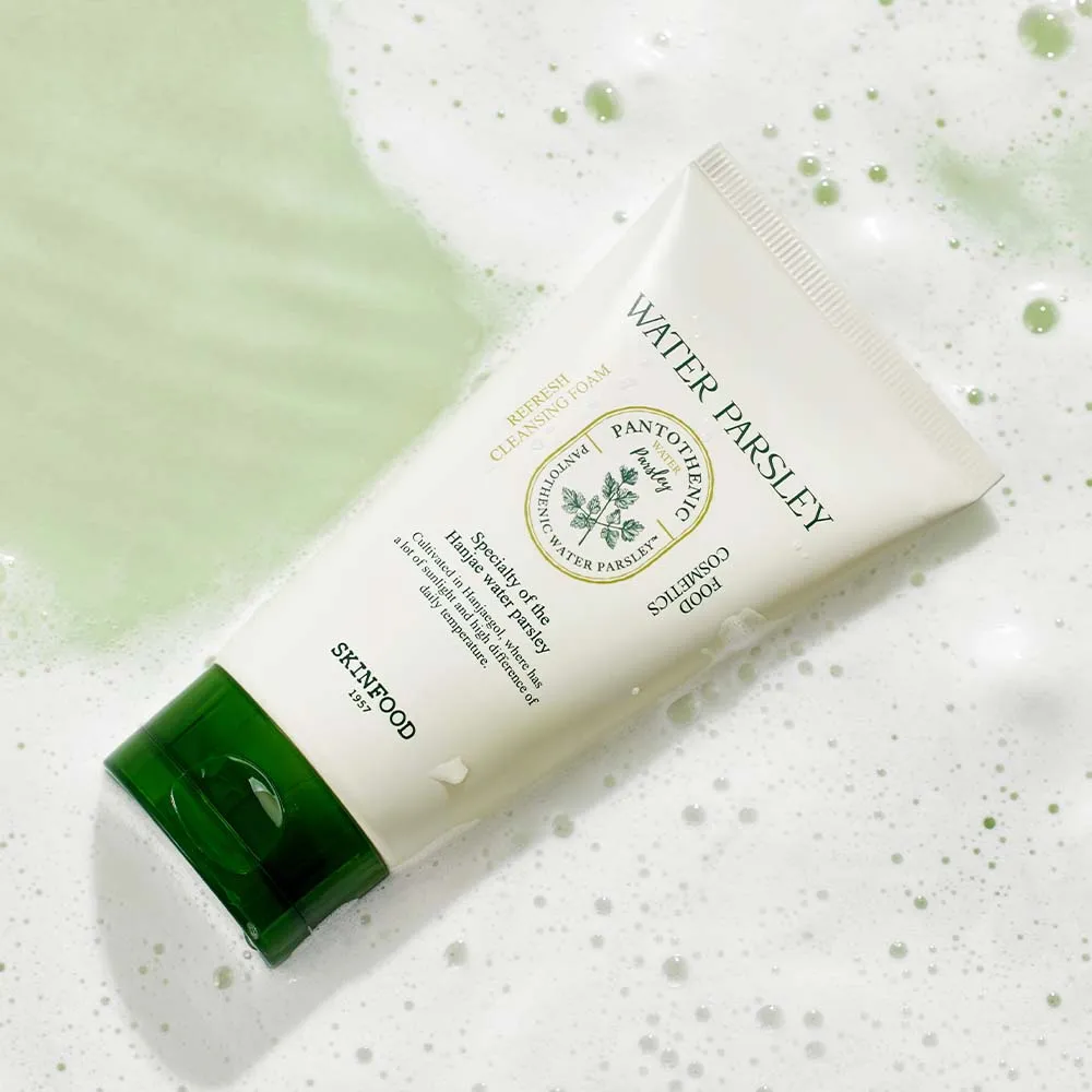 [Skin Food] Pantothenic Water Parsley Rerefresh Cleansing Foam