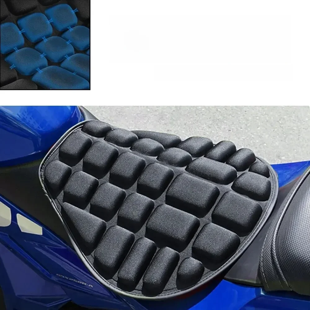 AliExpress NONE SEAMETAL Motorcycles Seat Cover Cushion Black EVA Foam Soft Comfortable Seat Cushion Universal for Motorbike Electric Bike