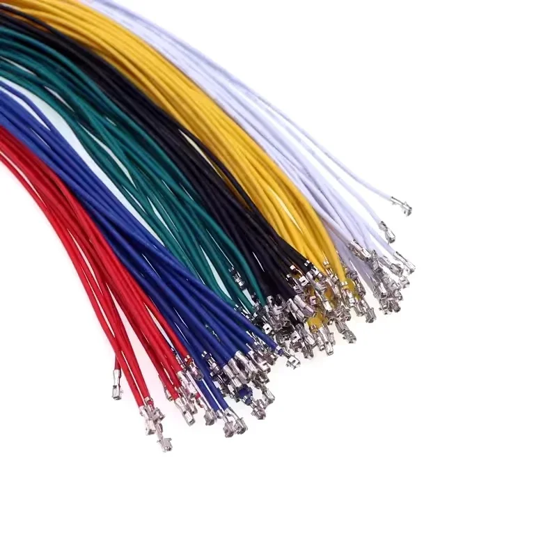 Fil terminal à double tête avec borne sans boîtier, fil électronique femelle à femelle, 26AWG, PH 2.0mm, 10cm, 20cm, 30cm, 50 pièces par lot