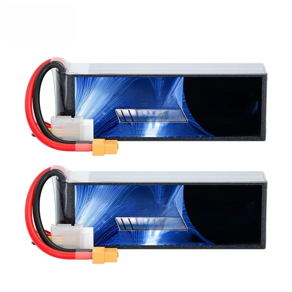 2 stks Zeee 4 S Lipo FPV Drone Batterij 14.8 V 3300 mAh 50C Softcase met XT60 Plug voor RC Auto RC Helikopters Vrachtwagens RC Model Onderdelen - afbeelding 2