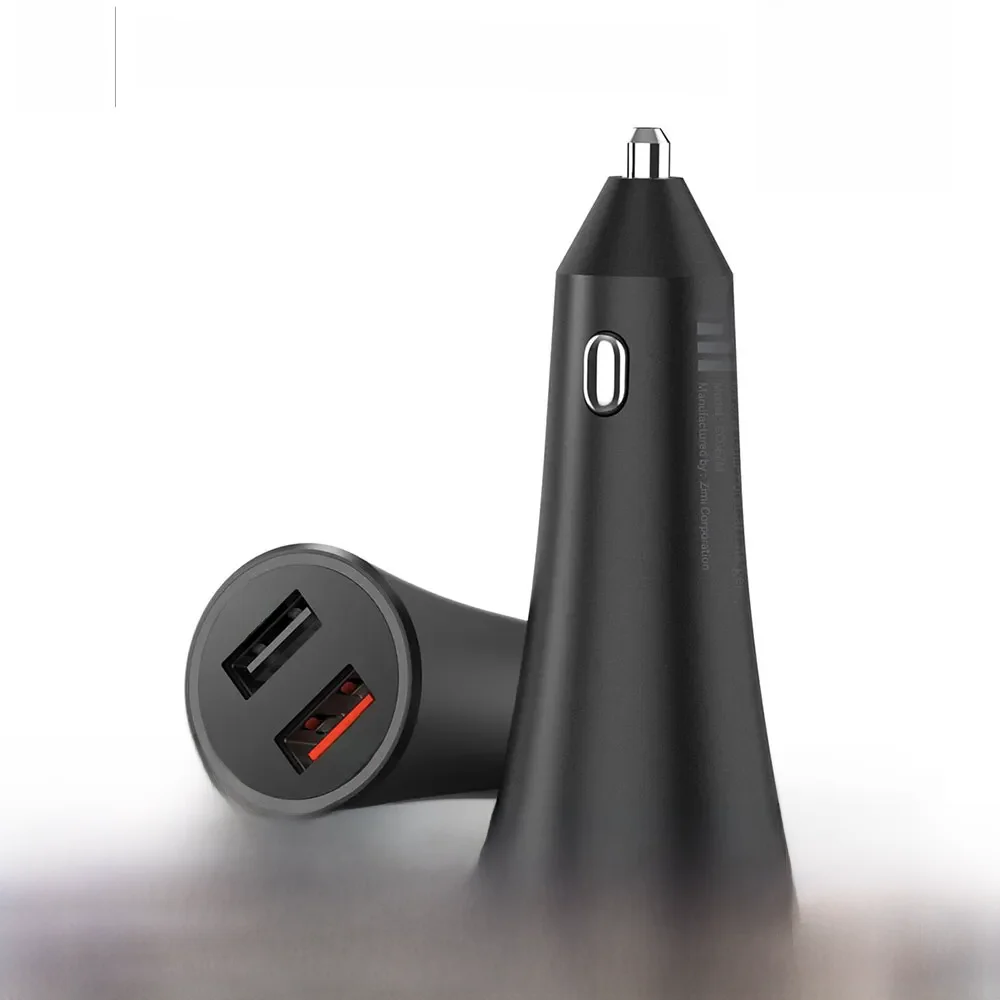 Xiaomi 37w carregador de carro de porta dupla 4a usb carregador de carregamento rápido para xiaomi