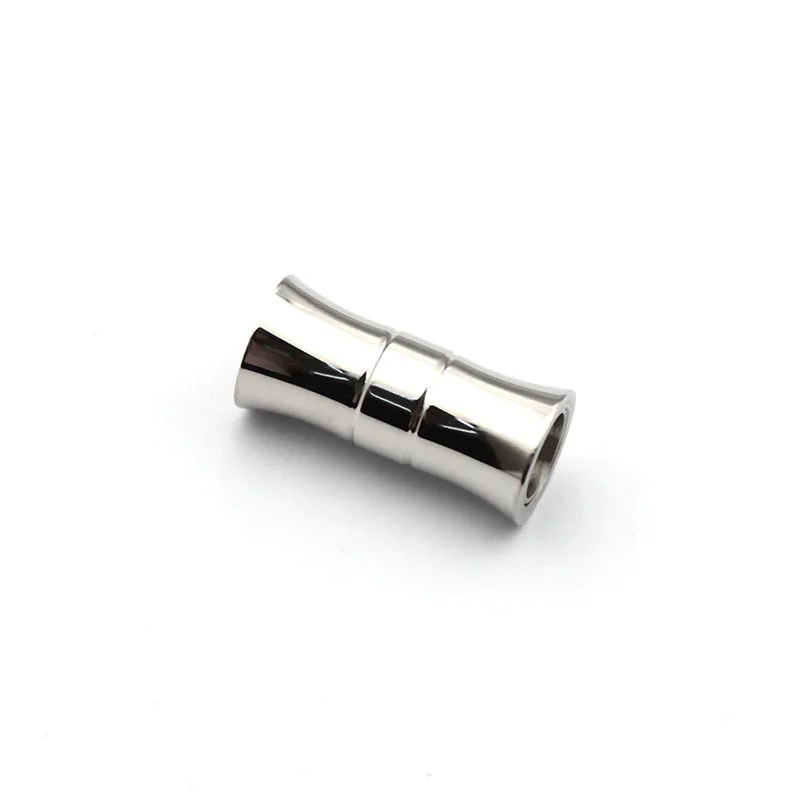 10pcs Stainless Steel Magnetic Clasps Hole 4/5/6mm For Leather Cord Clasp Magnet Buckle Jewelry Making DIY Bracelet Connectors