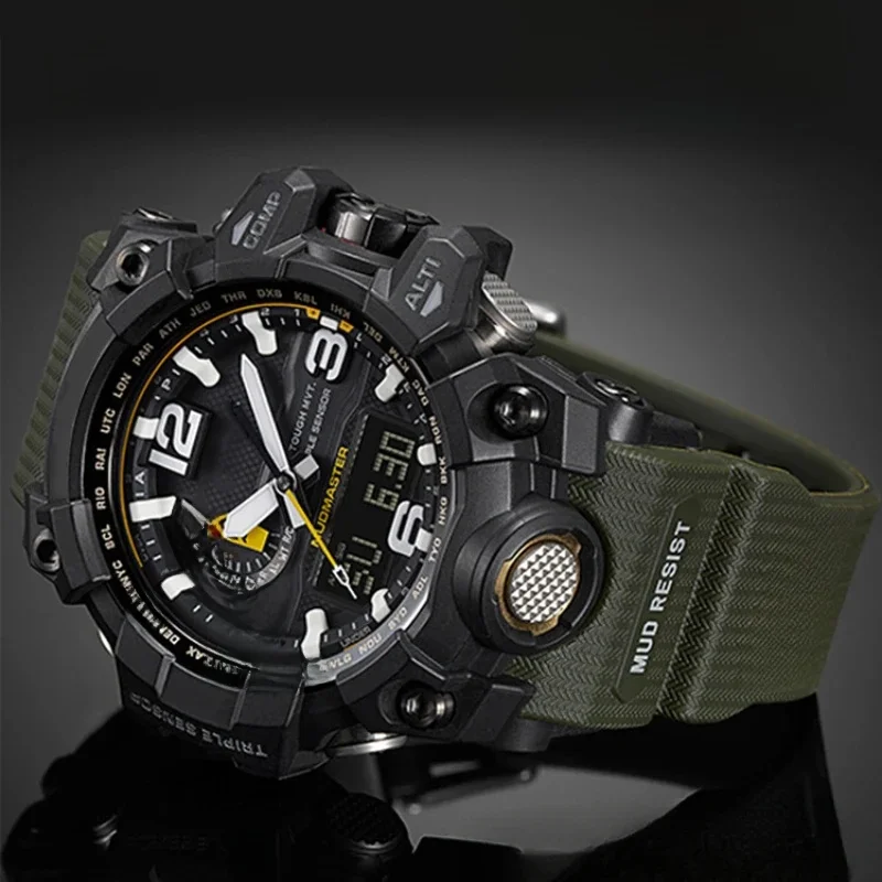 Bracelet de montre en Silicone pour hommes, étanche, résistant à la sueur, Style Sport GWG1000, pour Casio g-shock Mudmaster, première génération