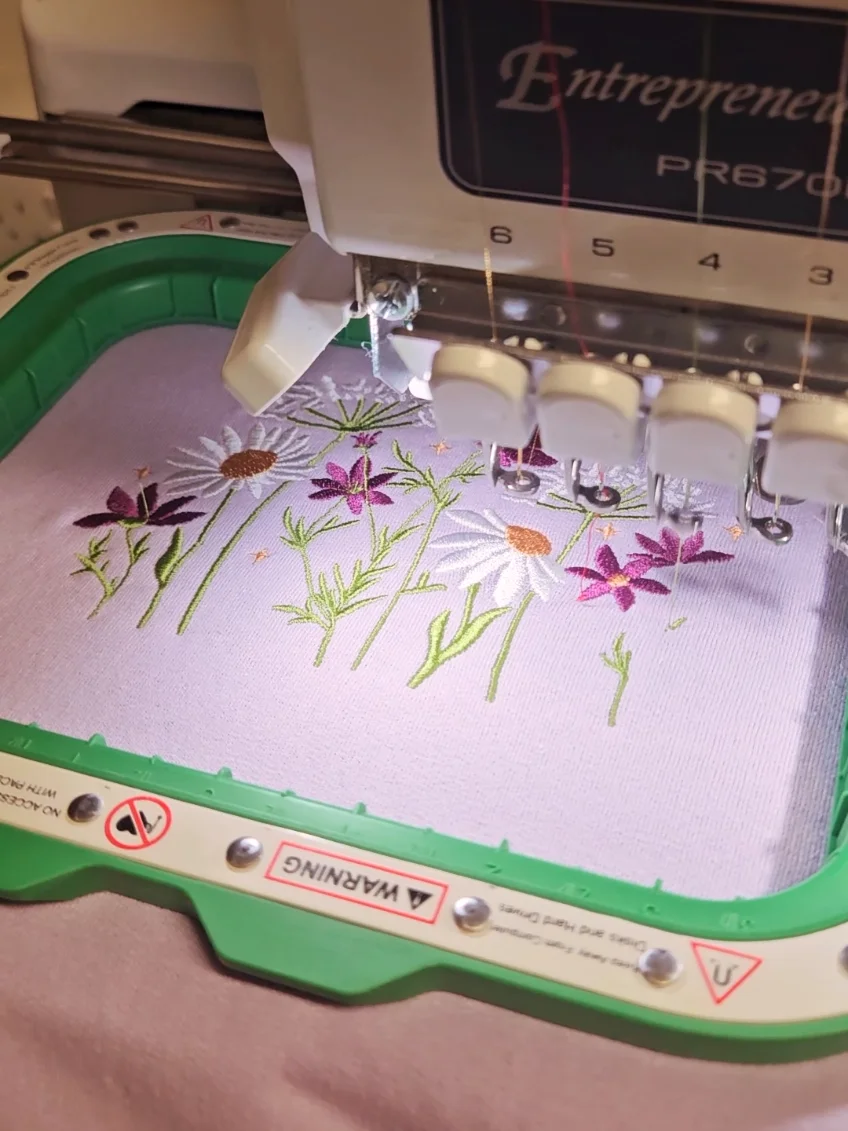 

Magnetic Embroidery Hoop Frame for Brother PR Series/ PR1X / PR680W / PR1055X 6 and 10 Needle Embroidery Machine