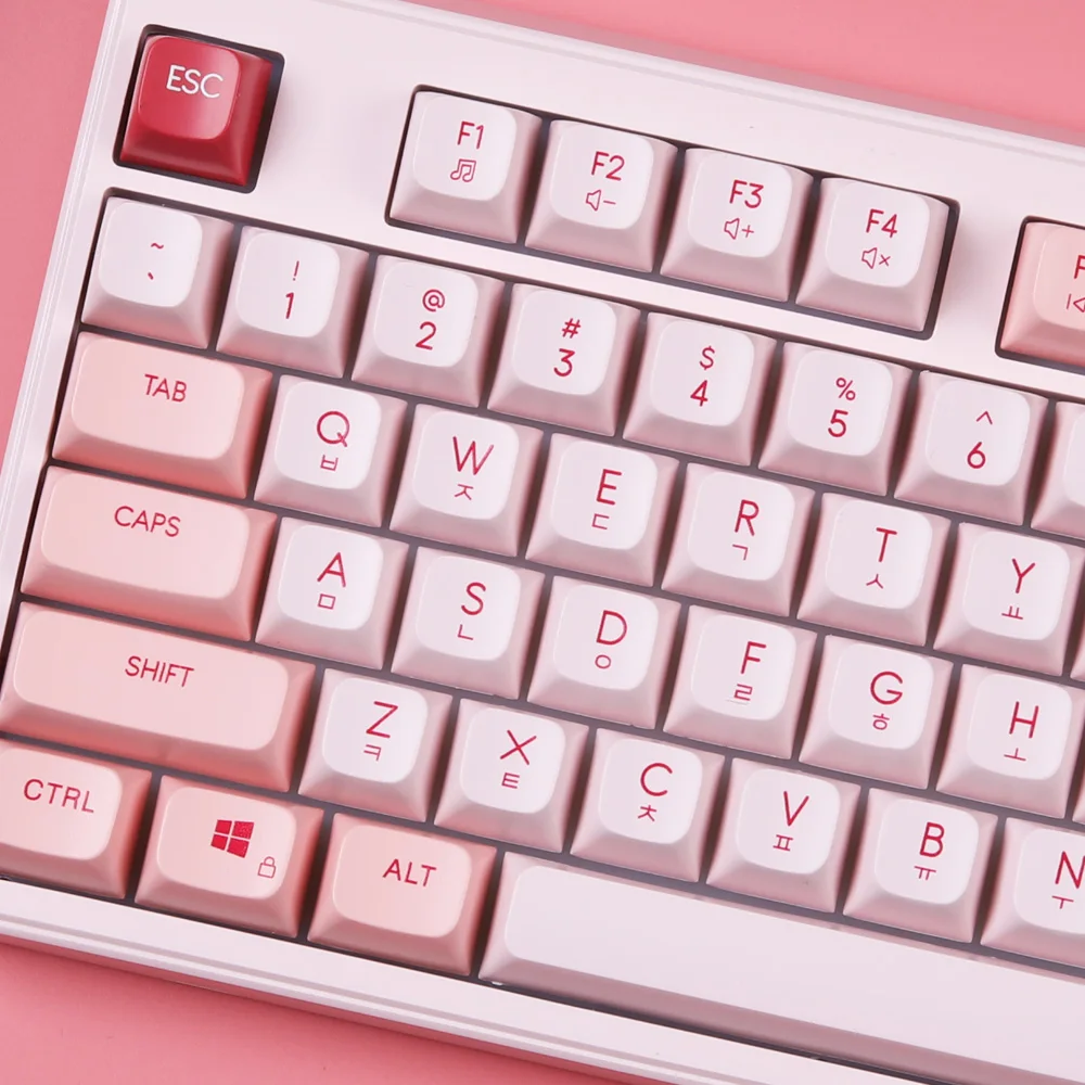 Monstar Gats-Charbet الفراولة تغلب 5G ، لوحة مفاتيح خالية من الضوضاء ، لوحة مفاتيح مكتبية ، X108 #3