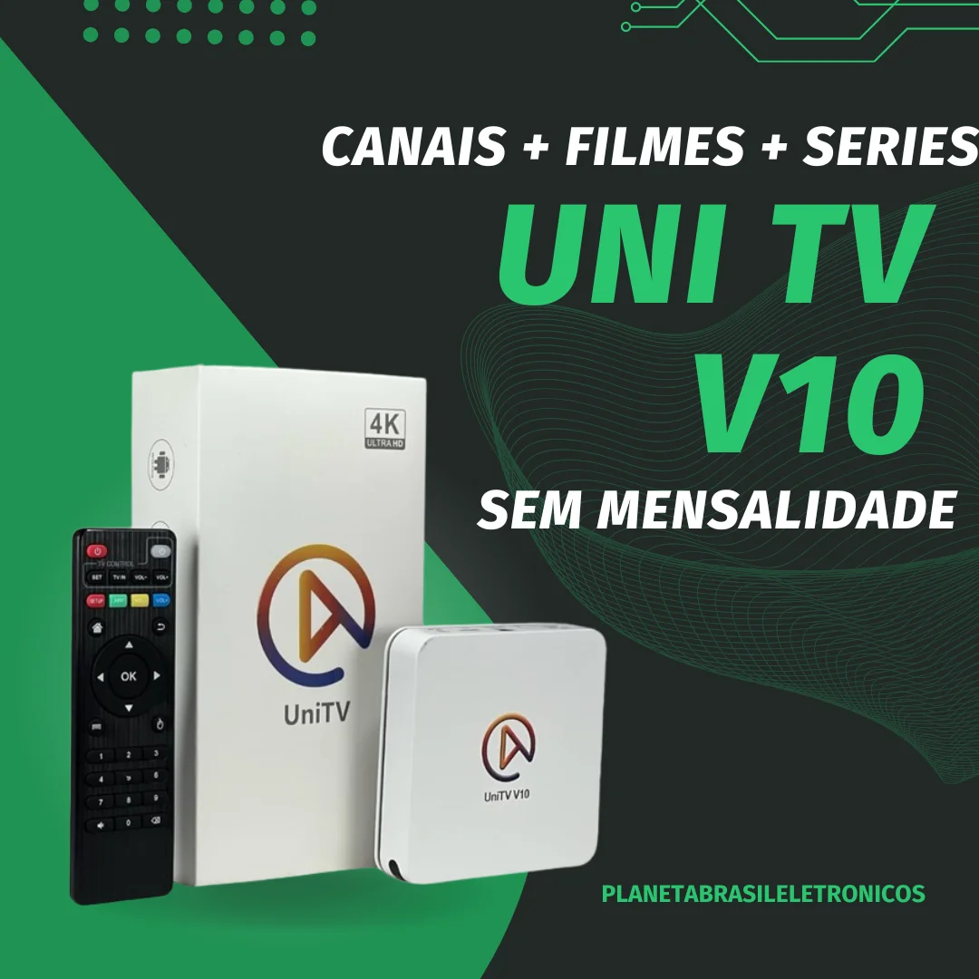 Uni TV V10 envo do Brazil Canais Filmes Series Released more than 300 channels to watch the will