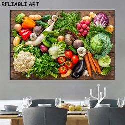 Apple And Grape Pictures Print On Canvas Wall Poster Fruit Painting Home Art For Kitchen And Restaurant Decoration Cuadros