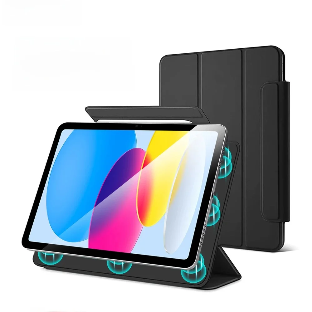 Magnetyczne etui na iPad A16 11. generacji, 10. generacji, Pro 13 M5, 12.9 2026, Funda na iPad Air 11 M4, 5, 4, M3, M2 10.9, Mini 6, 7, pokrowiec. — zdjęcie produktu 7