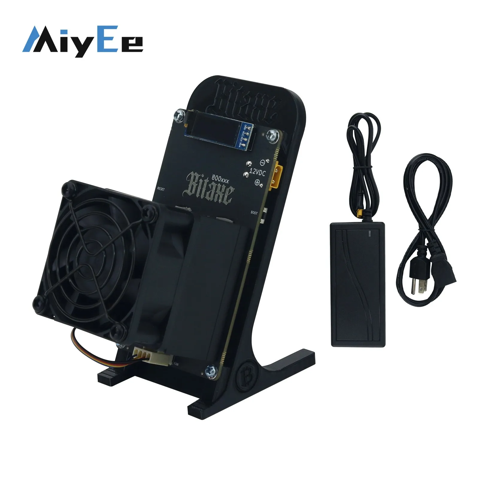 Bitaxe Black GT800 2.5TH/s 60W Silent Bitcoin Miner 2xBM1370 Lottery Machine Support for SHA-256 Algorithm