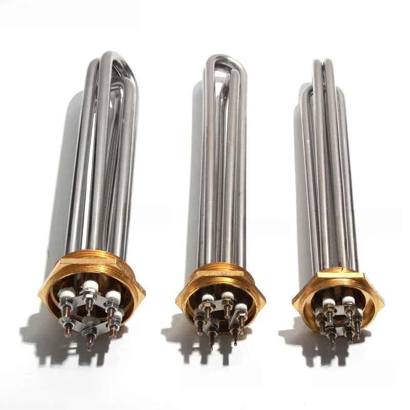 LUJINXUN elektryczny zanurzeniowy rurowy element grzejny gwint DN32 (41mm) DN40(47mm) DN50(58mm) 3-12KW TEN do kotła/parzenia 1PC — zdjęcie 2