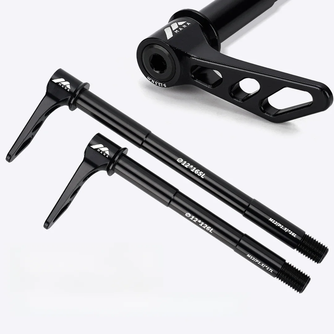 AliExpress NONE MANA Ultra Light Aluminum Bicycle Quick Release Barrel Axle - For 12*100 12*142 Size Frame - 40G/48G Rear(ELITEWHEELS User QR)